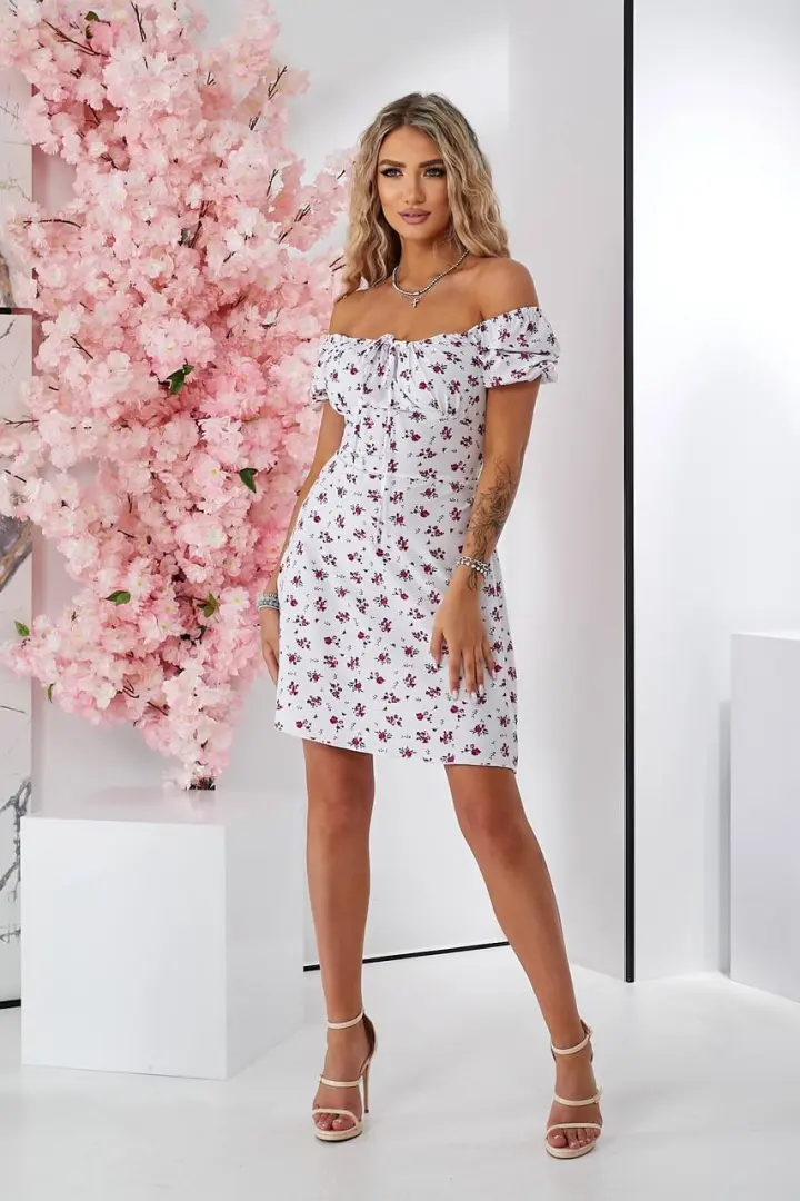 Платье с принтом VM-10485A180