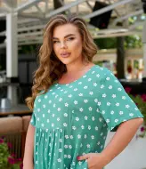 Платье летнее в цветочек MAX-2013A400