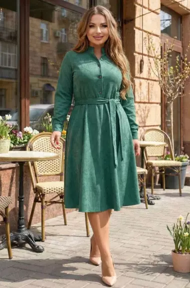 Вельветова сукня TS-370.4A520B570