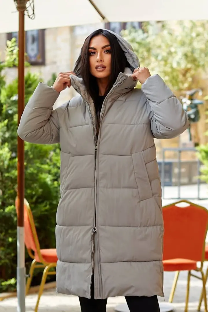 Очень теплая зимняя куртка женская DGC-862A1500