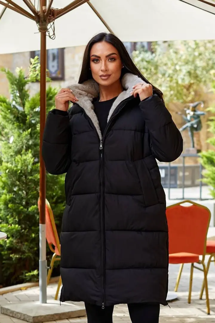 Очень теплая зимняя куртка женская DGC-862A1500