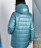 Куртка зимняя с капюшоном женская KYB-8323A700