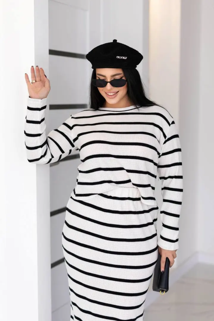 Костюм двойка с юбкой VL-992A800