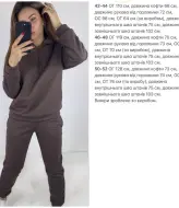Костюм женский спортивный теплый KG-962A890