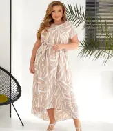 Женское летнее платье свободного кроя   JAV-5457A550