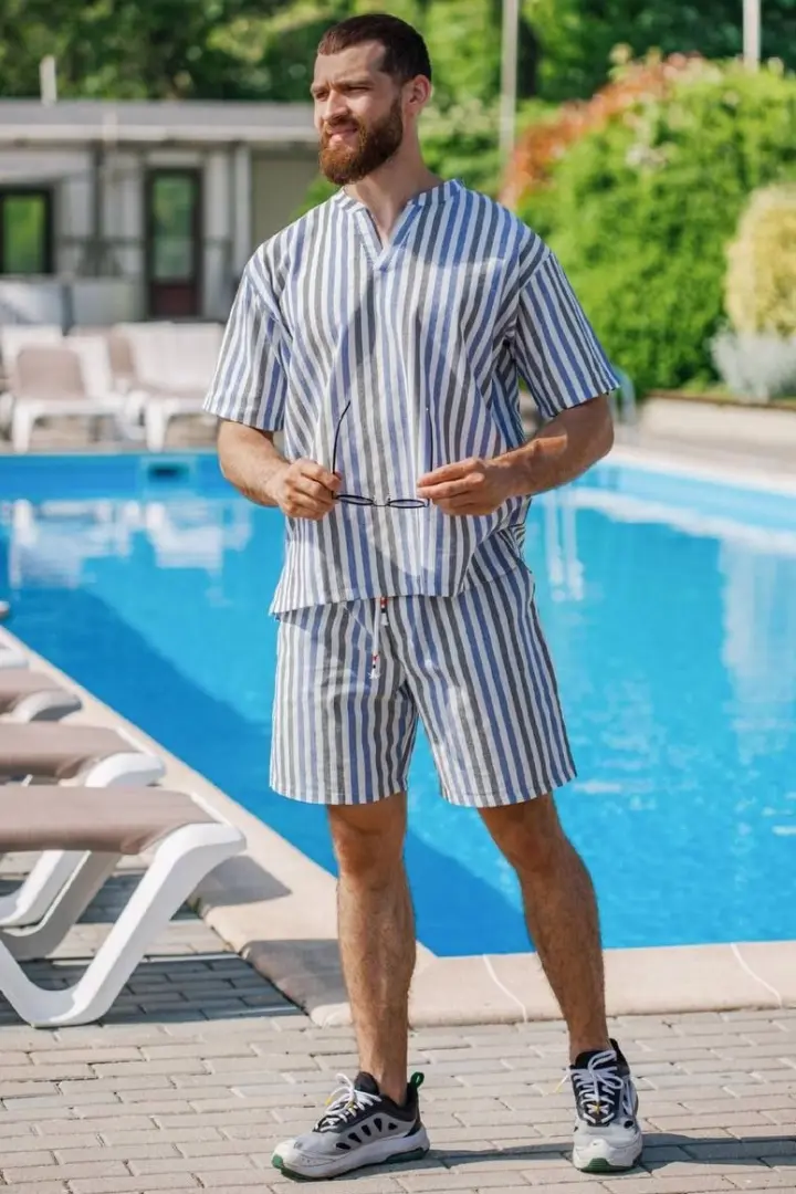 Костюм мужской лен DG-at41738450