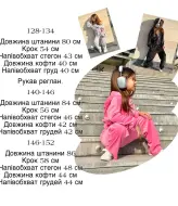 Велюровый костюм на молнии EPZ-463A540
