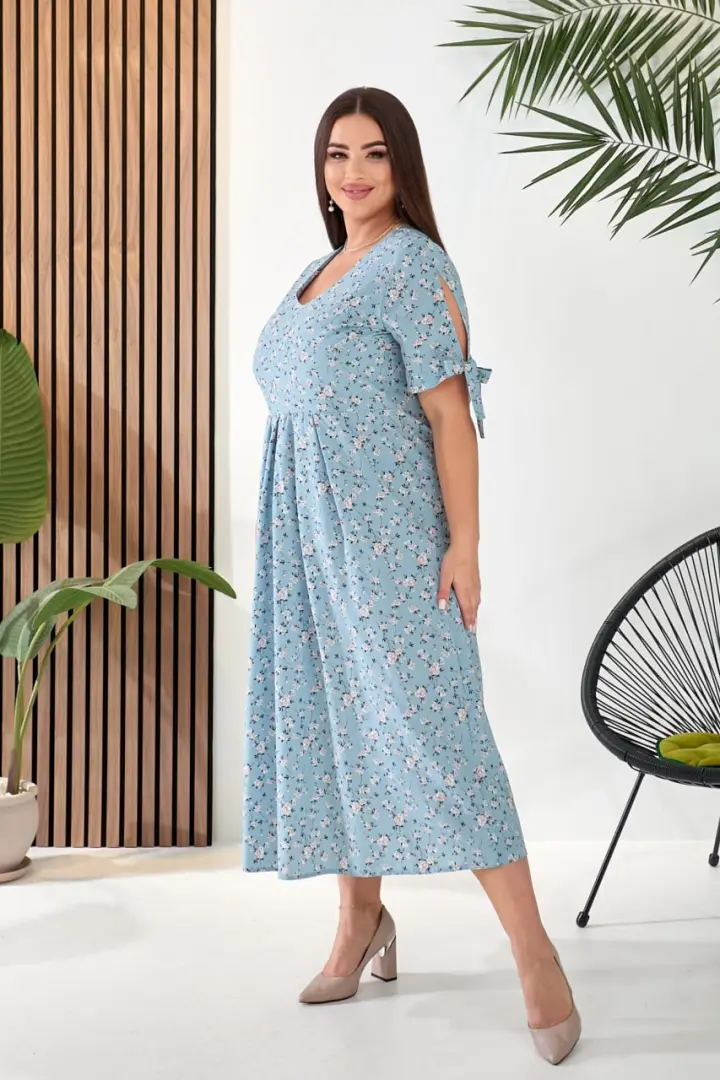 Лёгкое летнее платье JAV-5478A450