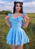 Комбинезон платье шорты YLM-638A550