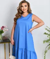 Платье с воланом NF-3658A550