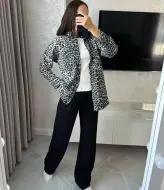 Коттоновые брюки AMU-7850A689