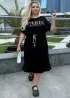 Трикотажное платье летнее  IRI-063A12