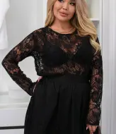 Гипюровый лонгслив  YS-2182A400B450
