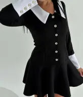Платье с воротничком INNA-555A550