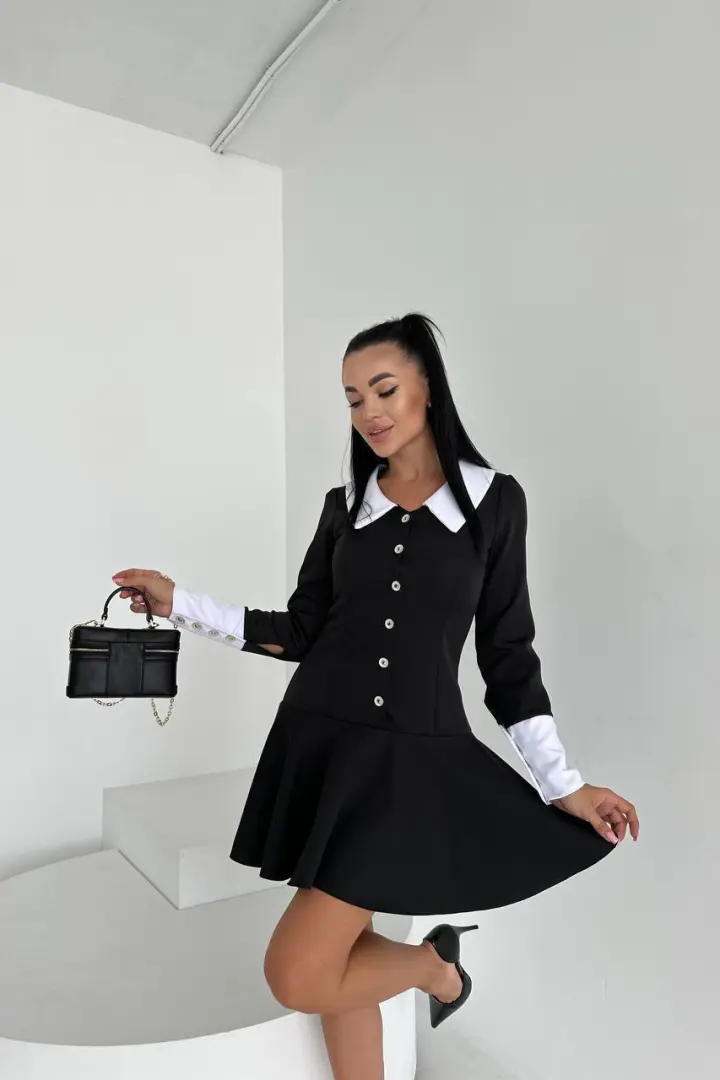 Платье с воротничком INNA-555A550