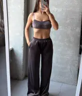 Спортивный костюм женский двунитка  VOL-686A550