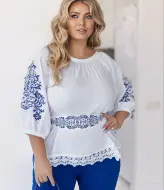 Блузка з орнаментом і брюки VOJ-1028A850