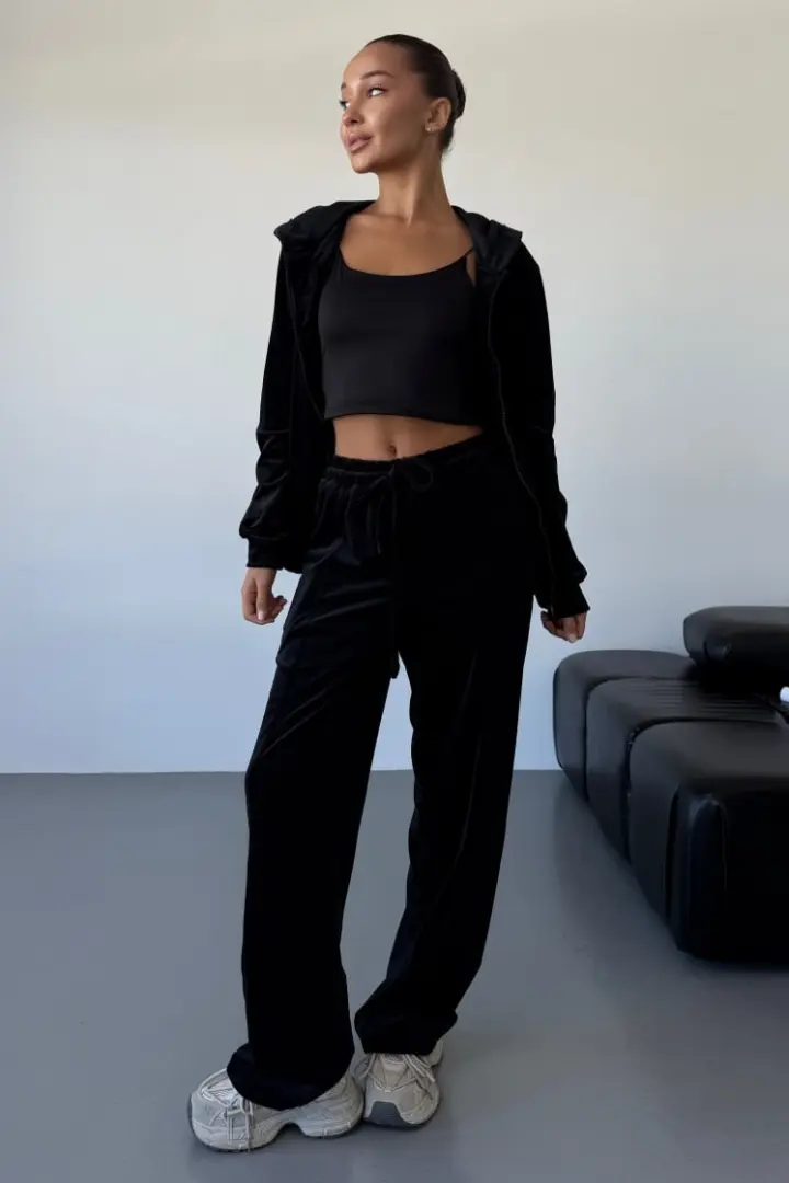 Спортивный велюровый костюм  JAV-804.5504A700