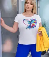 Яркий брючный костюм женский  VOJ-937A900