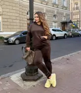 Королевский велюр спортивный костюм IV-0351A500