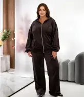 Женский велюровый спортивный костюм YBY-890A680