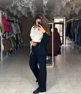 Костюм з ангори NJ-RED-99A550