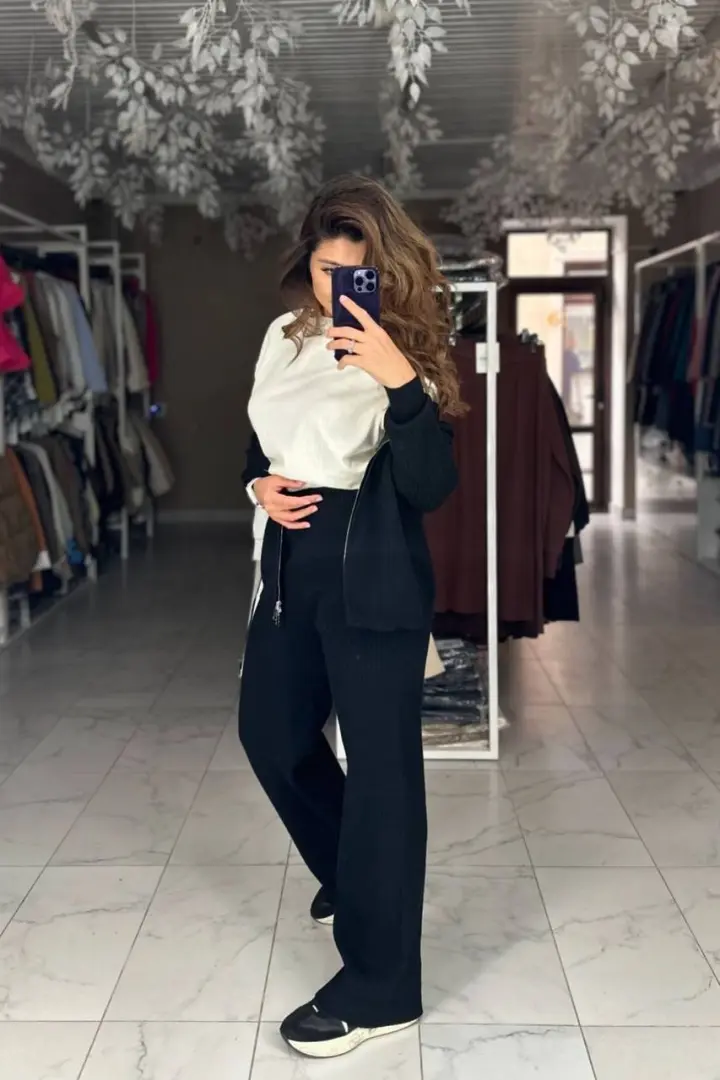 Костюм з ангори NJ-RED-99A550