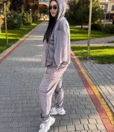 Спортивный велюровый костюм OLI-1451A900