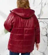 Женская куртка с капюшоном  AJ-17181A950