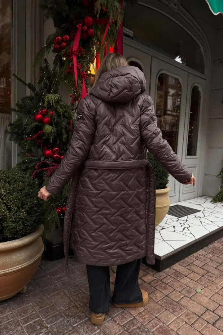 Теплое зимнее пальто  MIY-1052A1200