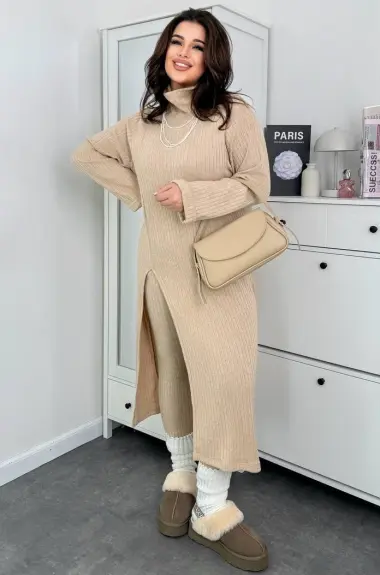 Женский брючный костюм с туникой AP-2025A820 Женский брючный костюм с туникой AP-2025A820