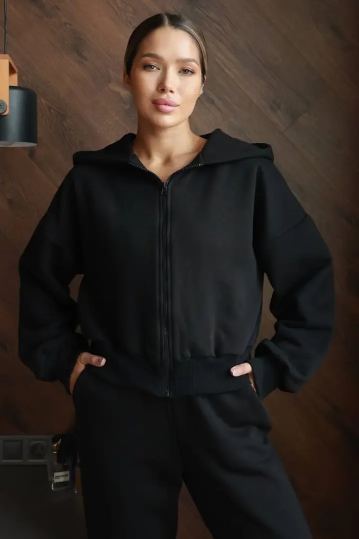 Костюм спортивный женский на флисе  BB-021A1200