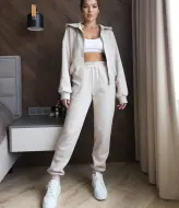 Костюм спортивный женский на флисе  BB-021A1200