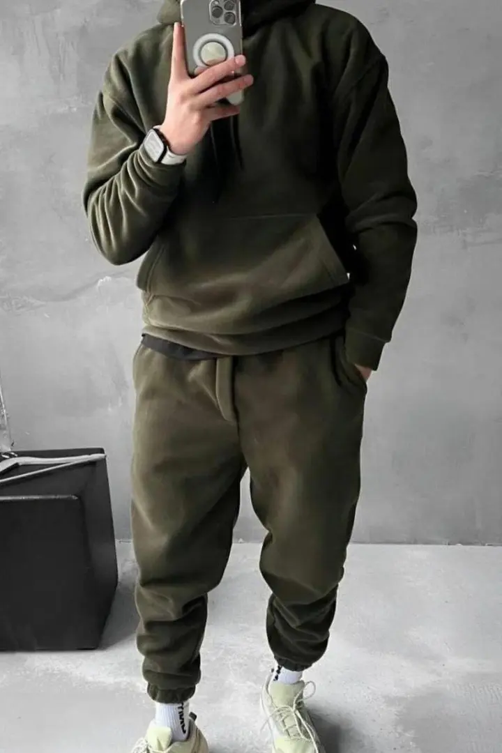 Зимний флисовый костюм мужской KUT-1705A650