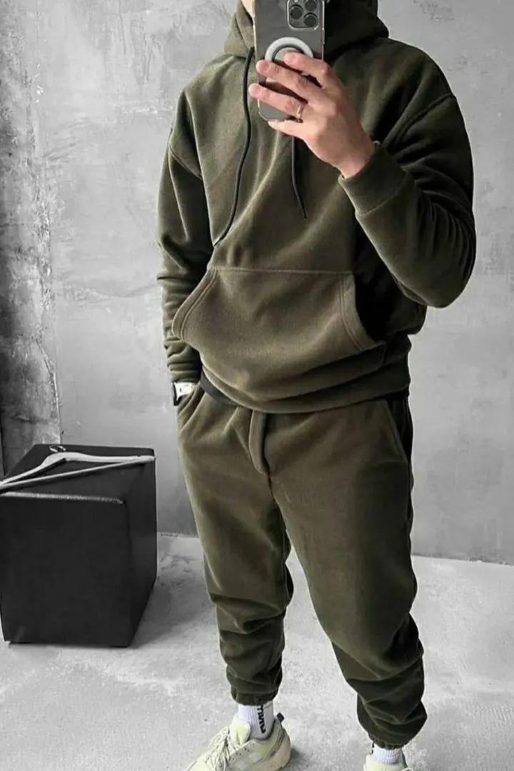 Зимний флисовый костюм мужской KUT-1705A650