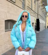 Пуховик з капюшоном FAV-465A2000
