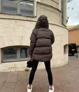 Пуховик з капюшоном FAV-465A2000