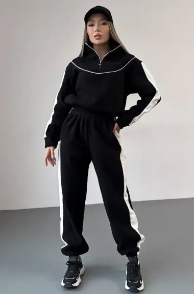 Спортивный костюм женский флис  IMMA-412A750