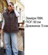 Жилетка женская теплая SPL-7084A490