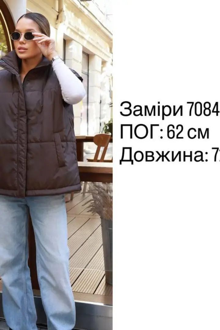 Жилетка женская теплая SPL-7084A490