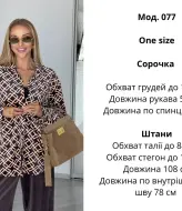Костюм из велюра ATE-077A890