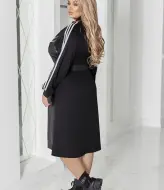 Комбинированное платье  VOJ-1045A640