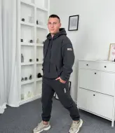 Спортивный костюм мужской флисовый PRA-7000A800