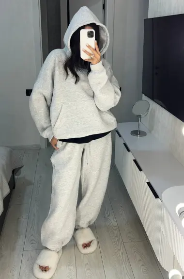 Костюм женский спортивный на флисе BB-026A1250