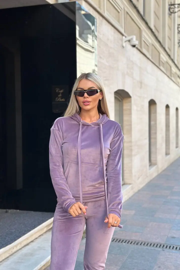 Спортивный костюм женский велюровый IND-2053A520
