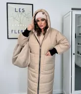 Длинное зимнее пальто  LZA-901A1390