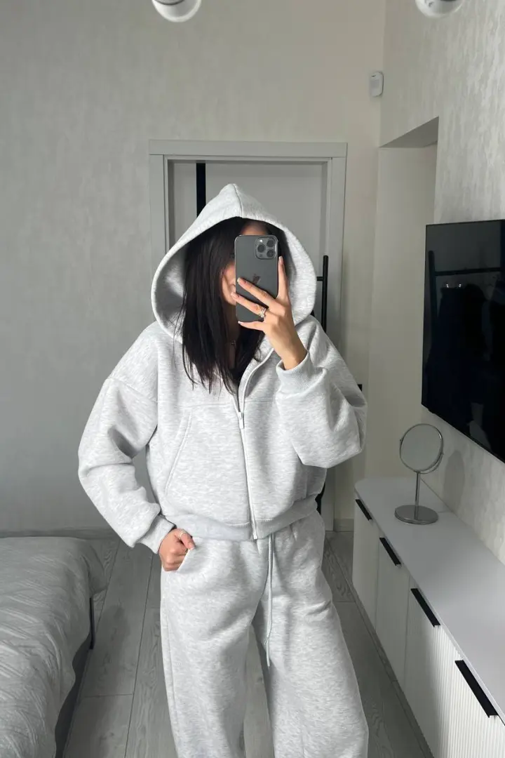 Костюм женский спортивный на флисе BB-032A1260