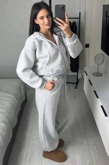 Костюм женский спортивный на флисе BB-032A1260