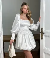 Корсетное платье с пышной юбкой  SSY-027A620
