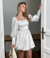 Корсетное платье с пышной юбкой  SSY-027A620